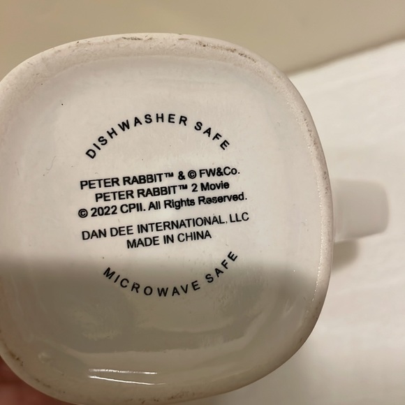 NEW✨Peter Rabbit Plush Doll and cup - Picture 4 of 9